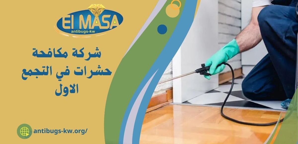 شركة مكافحة حشرات في التجمع الاول