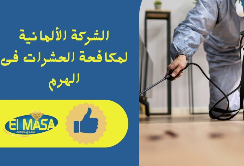 الشركة الألمانية لمكافحة الحشرات فى الهرم